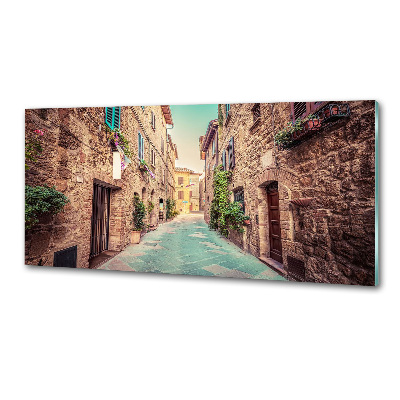 Panel antisalpicaduras calles italianas