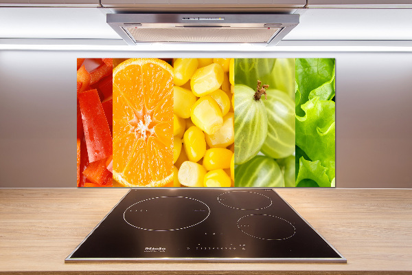 Salpicadero para cocina Frutas y verduras