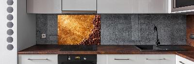 Panel de pared de cocina Granos de café