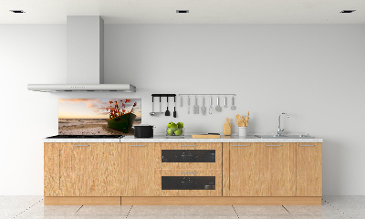 Salpicadero de cocina Playa de barcos de pesca