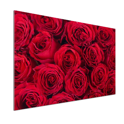 Panel de pared de cocina Rosas