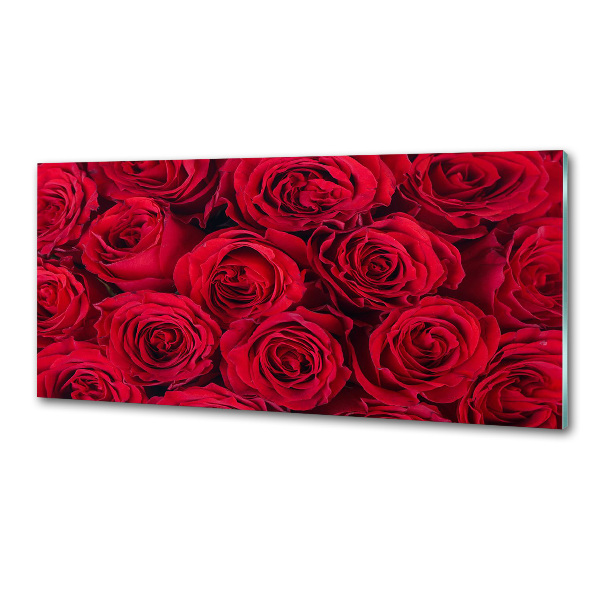 Panel de pared de cocina Rosas