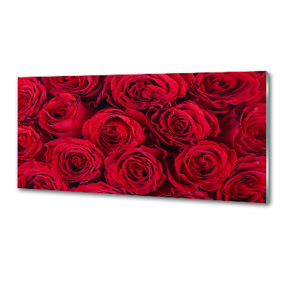 Panel de pared de cocina Rosas