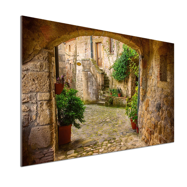 Panel para cocina Una calle con encanto