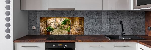 Panel para cocina Una calle con encanto
