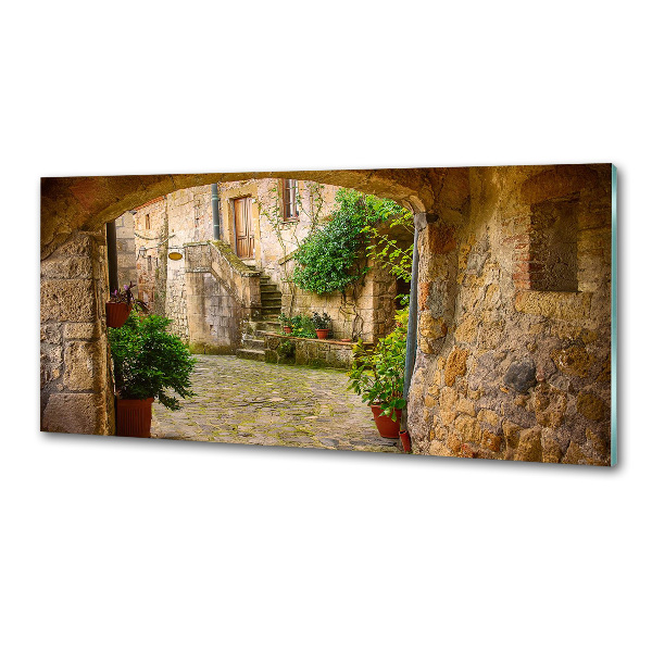 Panel para cocina Una calle con encanto