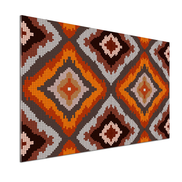 Panel de pared de cocina Fondo retro