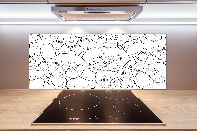 Panel para cocina bulldogs franceses