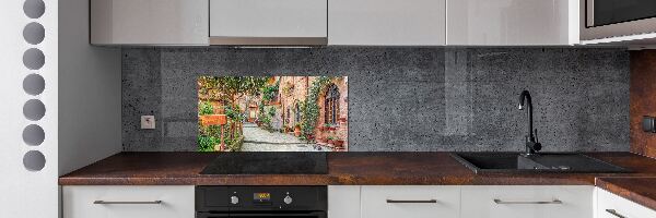 Panel para cocina calles italianas