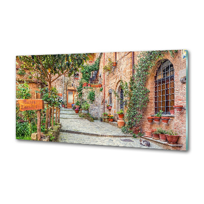 Panel para cocina calles italianas