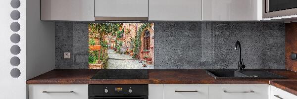 Panel para cocina calles italianas