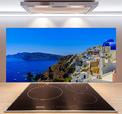 Panel para cocina Santorini, Grecia