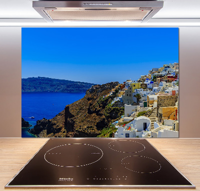 Panel para cocina Santorini, Grecia