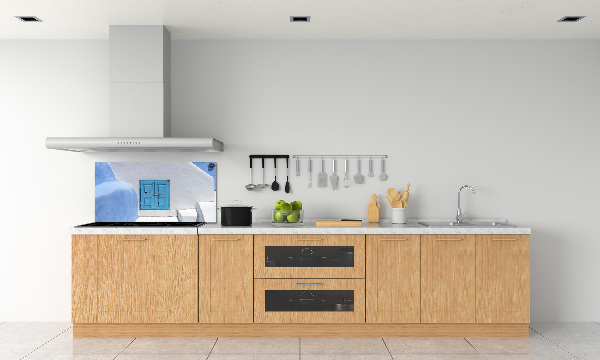 Salpicadero para cocina Santorini, Grecia