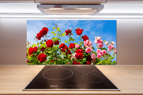 Panel para cocina Rosas silvestres