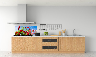Panel para cocina Rosas silvestres