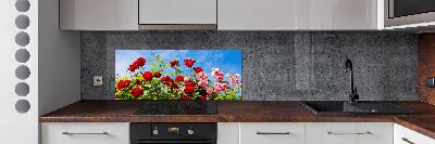 Panel para cocina Rosas silvestres