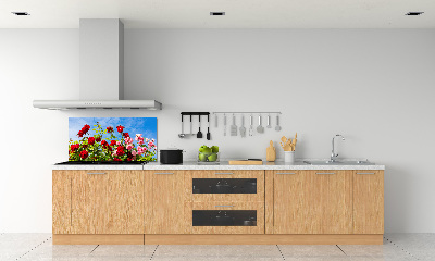 Panel para cocina Rosas silvestres
