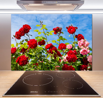 Panel para cocina Rosas silvestres