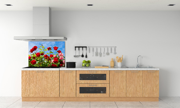Panel para cocina Rosas silvestres