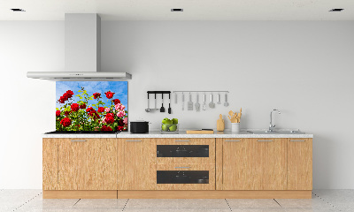 Panel para cocina Rosas silvestres