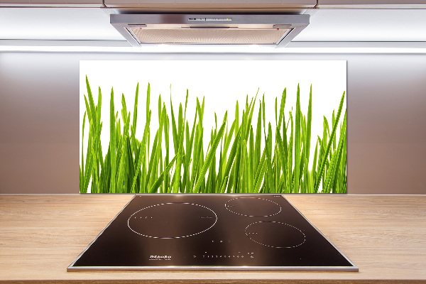 Panel de pared de cocina Césped