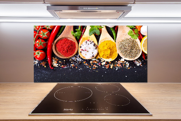 Panel antisalpicaduras Mezcla de especias
