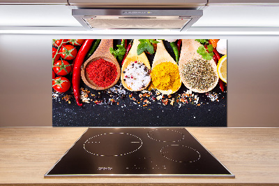 Panel antisalpicaduras Mezcla de especias