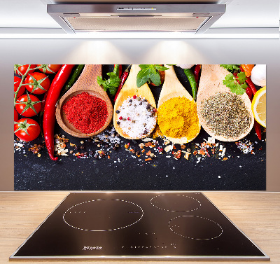Panel antisalpicaduras Mezcla de especias