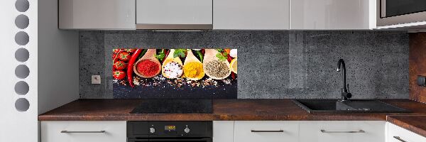 Panel antisalpicaduras Mezcla de especias