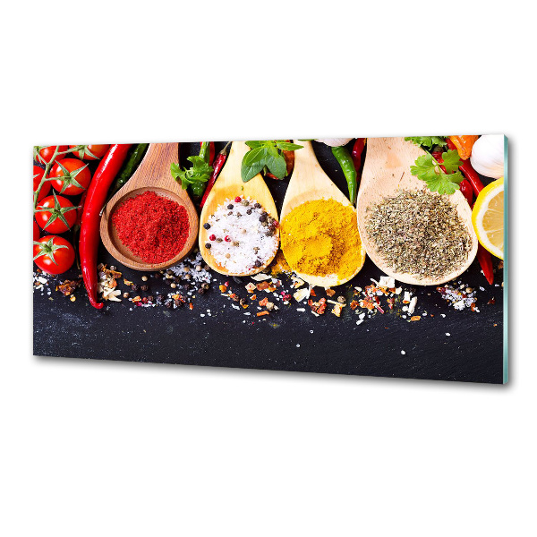 Panel antisalpicaduras Mezcla de especias