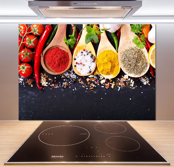 Panel antisalpicaduras Mezcla de especias