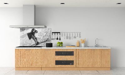 Salpicadero para cocina Esquiador