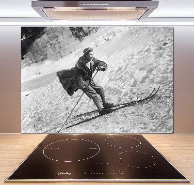 Salpicadero para cocina Esquiador