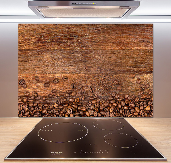 Salpicadero para cocina Granos de café