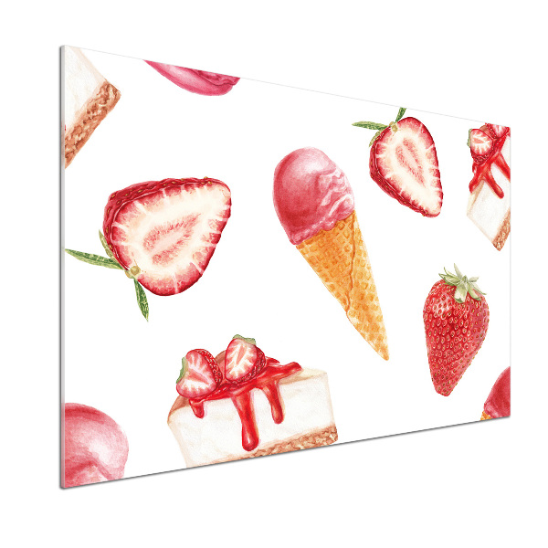 Salpicadero para cocina Postre