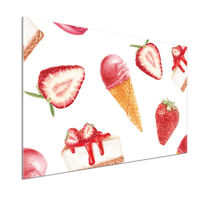 Salpicadero para cocina Postre