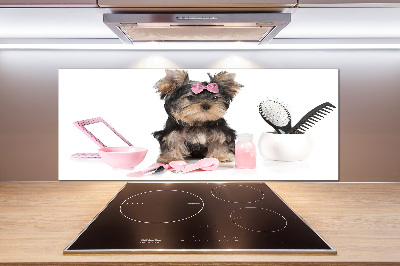 Panel antisalpicaduras Cosméticos de Yorkshire