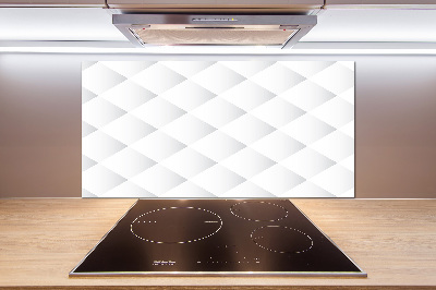 Panel de pared de cocina Fondo de cuadrados