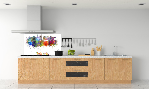 Panel antisalpicaduras Gdansk colorida