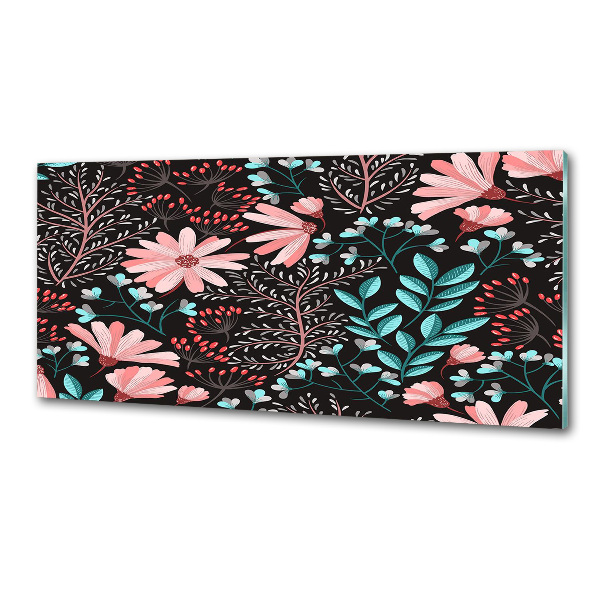 Panel para cocina flores de primavera