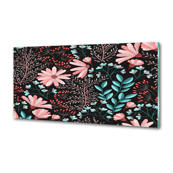 Panel para cocina flores de primavera