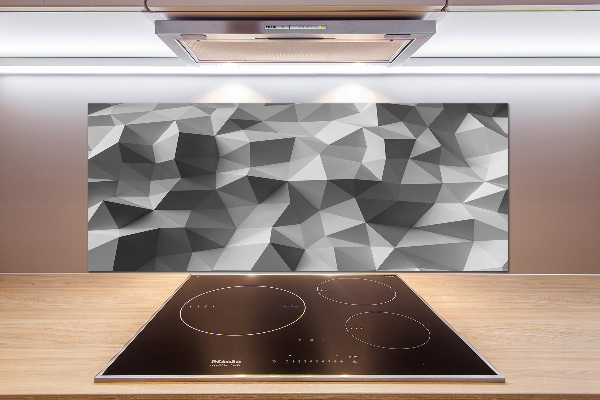 Salpicadero para cocina Triángulos abstractos