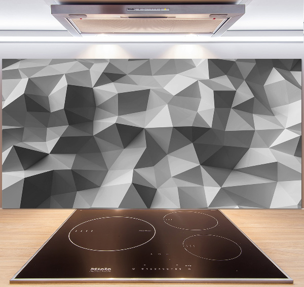 Salpicadero para cocina Triángulos abstractos