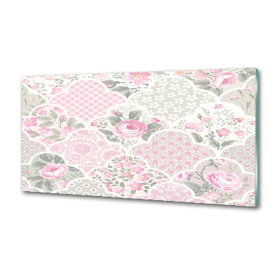 Panel do kuchni Róże i ornamenty