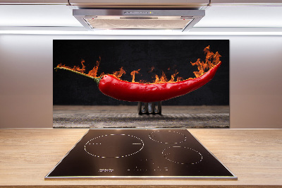 Panel antisalpicaduras Ají picante