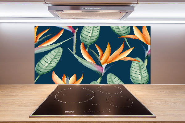 Panel antisalpicaduras Strelitzia reginae