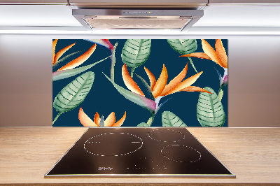 Panel antisalpicaduras Strelitzia reginae