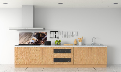 Panel de pared de cocina Café de la mañana