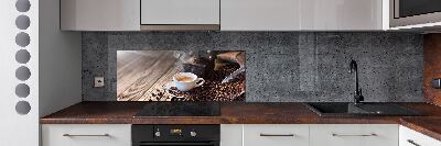 Panel de pared de cocina Café de la mañana